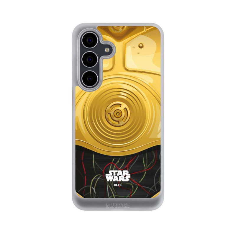 Galaxy S25 FE NIVOcore C3PO Closeup