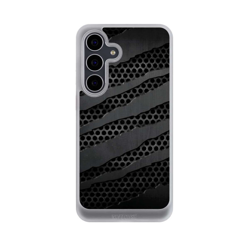 Galaxy S25 FE NIVOcore Grey Metal Scratches