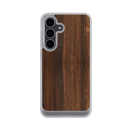 Samsung Galaxy S25 FE NIVOcore Nußbaum Holzlook