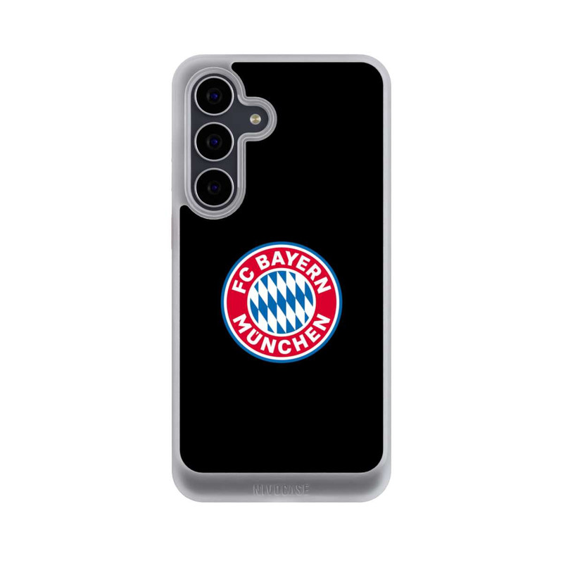Galaxy S25 FE NIVOcore FCB Logo auf Schwarz