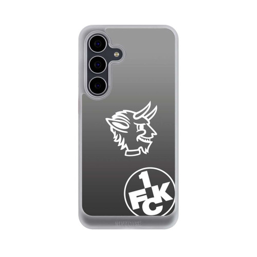 Samsung Galaxy S25 FE NIVOcore Teufelskopf FCK auf Schwarz