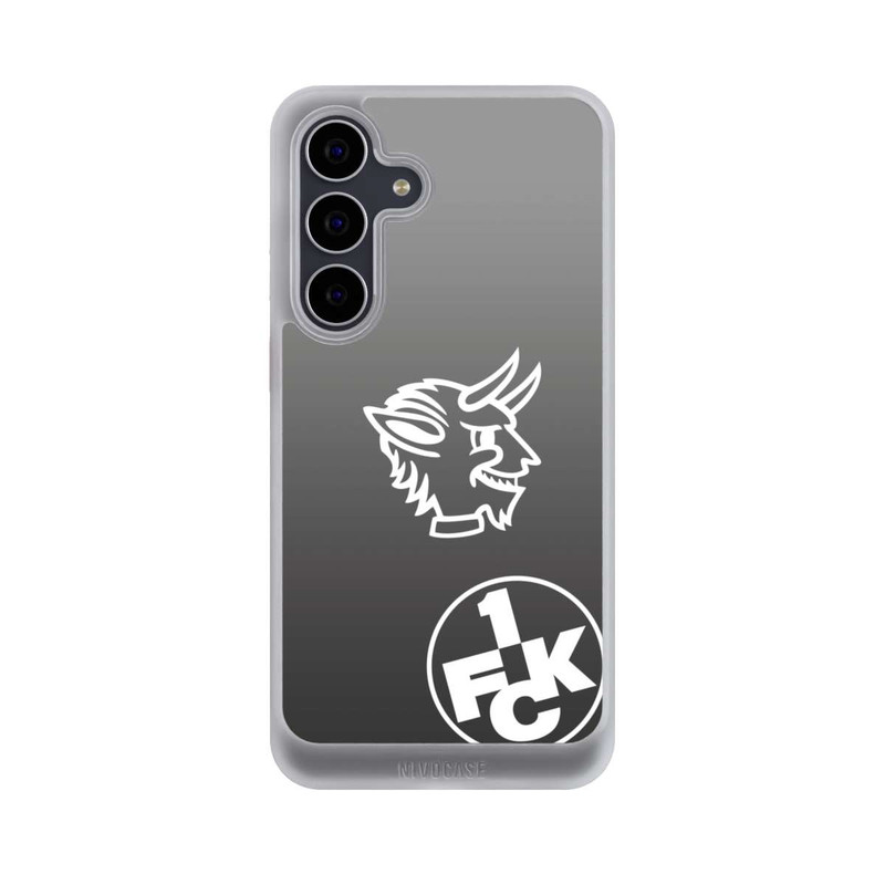 Galaxy S25 FE NIVOcore Teufelskopf FCK auf Schwarz