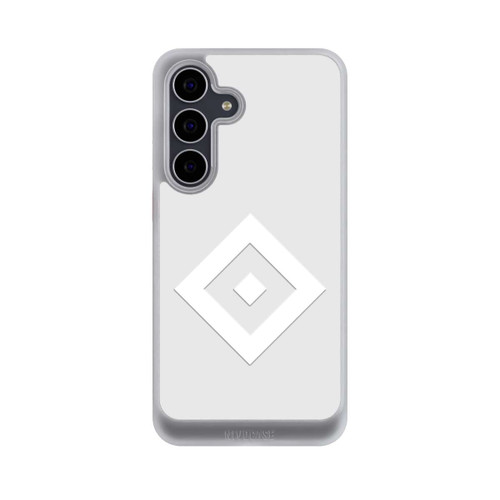 Samsung Galaxy S25 FE NIVOcore Rauten Logo auf HSV Grau