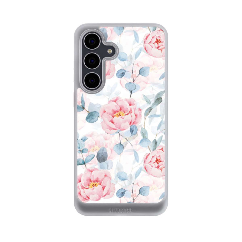 Galaxy S25 FE NIVOcore Fleurs aquarelles 4