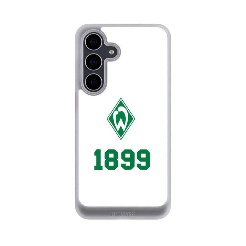 Galaxy S25 FE NIVOcore 1899 Grün-Weiß Lebenslang Weiss - Werder Bremen