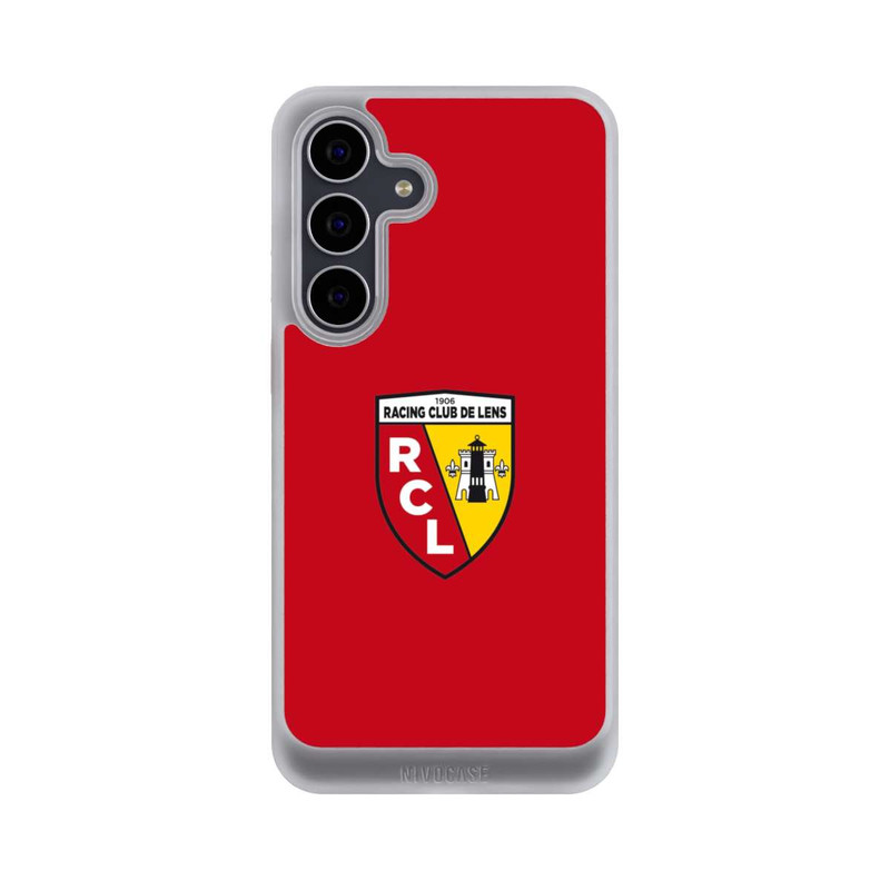 Galaxy S25 FE NIVOcore RC Lens Logo en Rouge