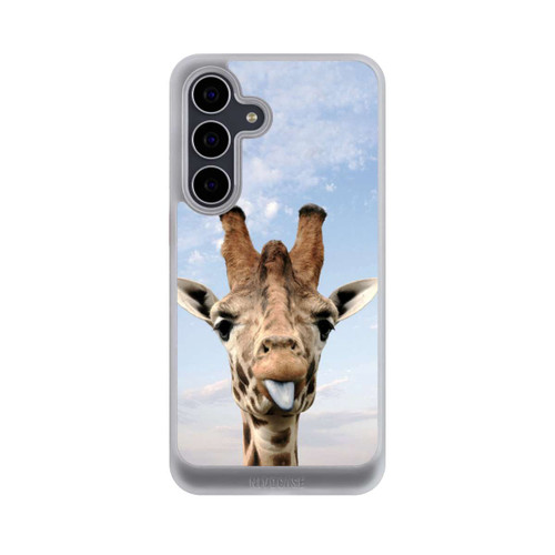 Samsung Galaxy S25 FE NIVOcore Giraffe auf der Straße