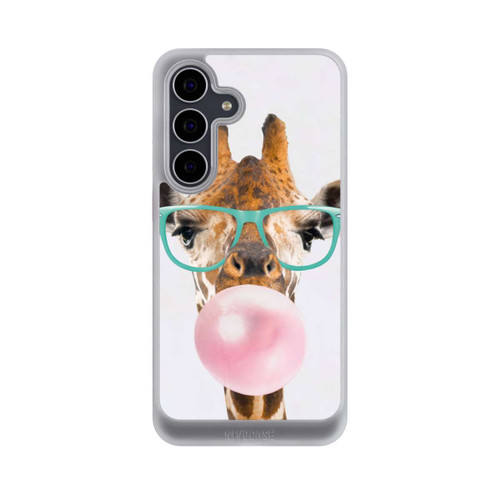 Samsung Galaxy S25 FE NIVOcore Giraffe mit Kaugummi