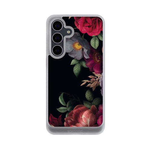 Samsung Galaxy S25 FE NIVOcore Fleurs sur noir