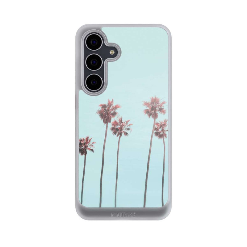 Galaxy S25 FE NIVOcore Pink Light Paradise Beach Palm