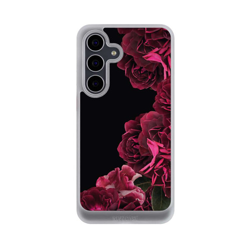 Samsung Galaxy S25 FE NIVOcore Roses Vintage sur Fond Noir
