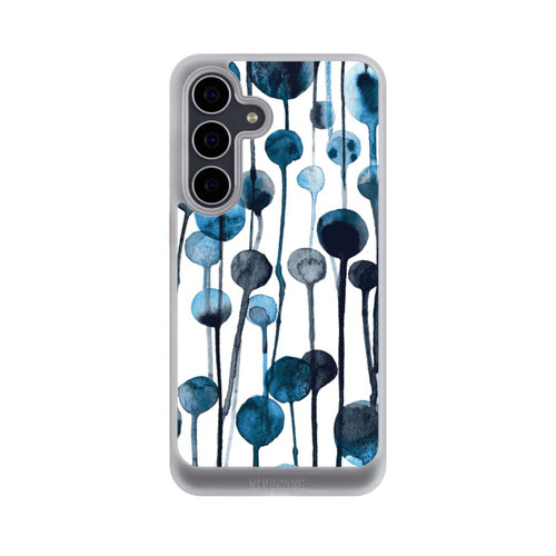 Samsung Galaxy S25 FE NIVOcore Tropfende Punkte blau