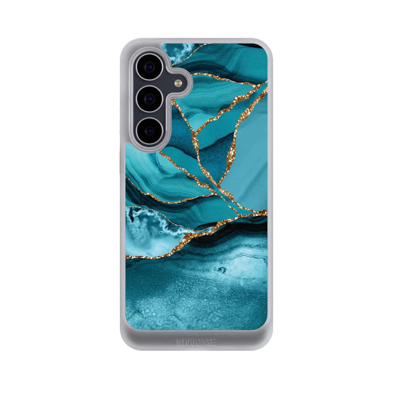 Galaxy S25 FE NIVOcore Marbre Bleu Glacier