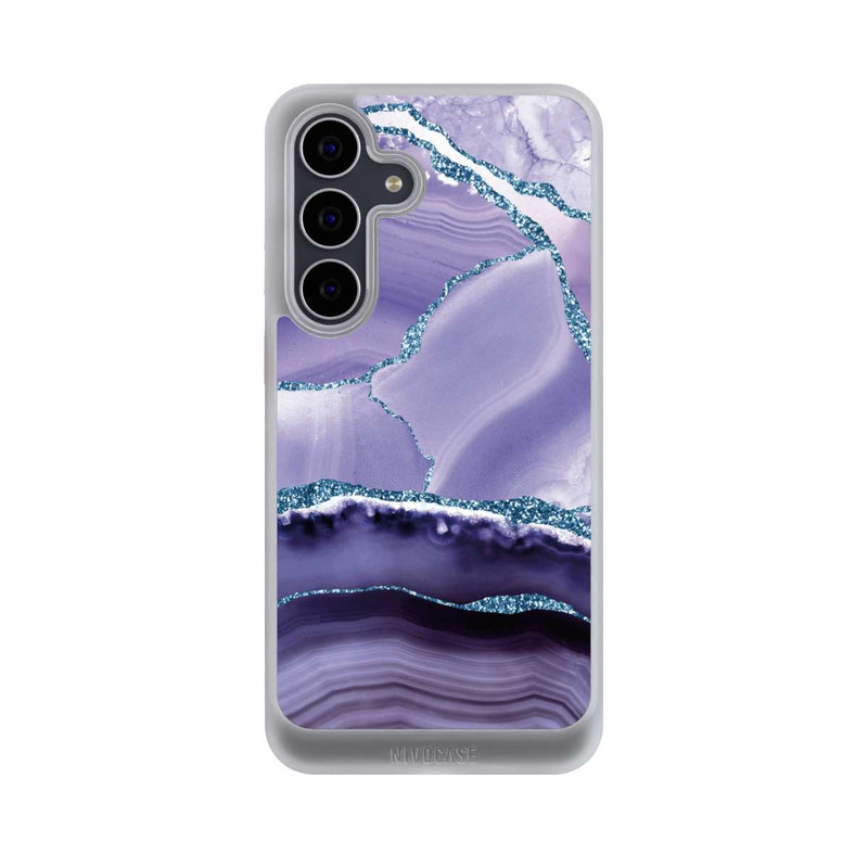 Galaxy S25 FE NIVOcore Lilac Marble Landscape
