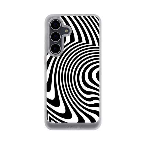 Samsung Galaxy S25 FE NIVOcore Black and White Waves