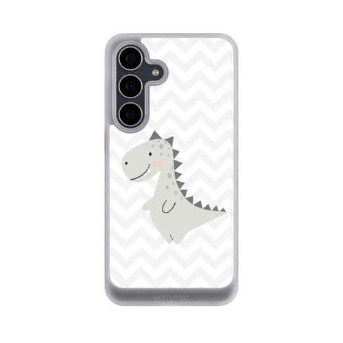 Samsung Galaxy S25 FE NIVOcore Grauer Dino
