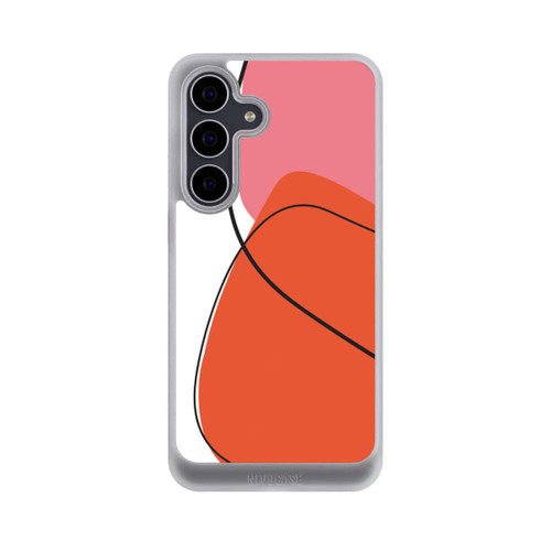 Samsung Galaxy S25 FE NIVOcore Meine orangefarbene Kunst