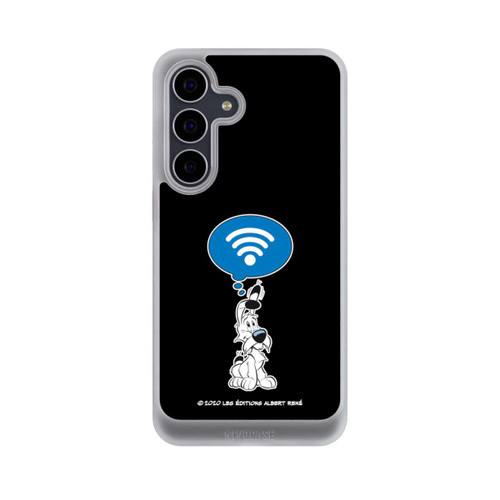 Samsung Galaxy S25 FE NIVOcore Idéfix WI-FI Sur Fond Noir