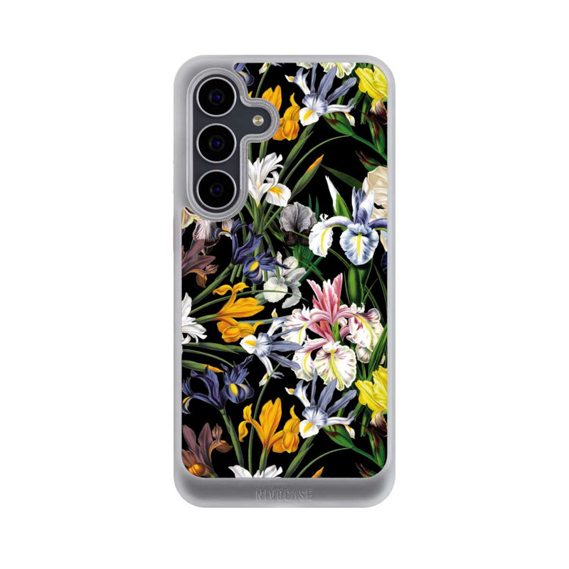 Galaxy S25 FE NIVOcore Dunkle Wildblumentapete