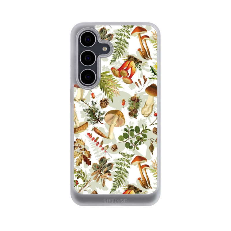 Galaxy S25 FE NIVOcore Pilzmuster Weiß