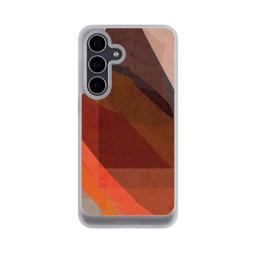 Samsung Galaxy S25 FE NIVOcore Welle Rostrot
