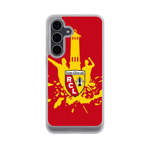 Samsung Galaxy S25 FE NIVOcore RCL Tower Gelb auf Rot