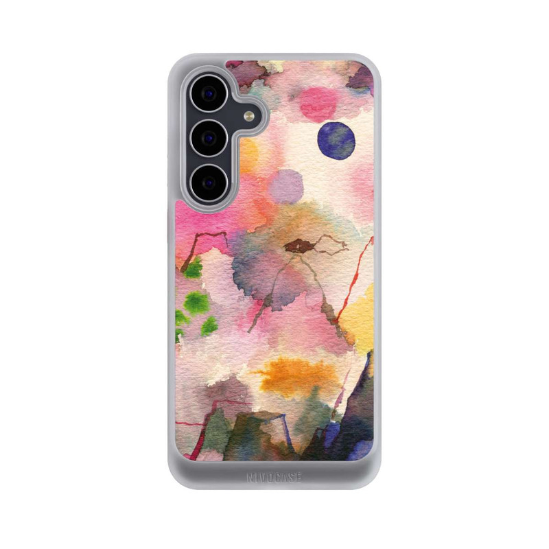 Galaxy S25 FE NIVOcore Aquarell bunte Berge