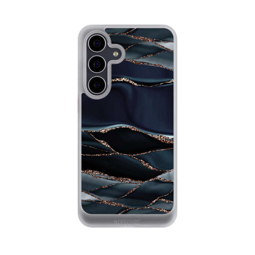 Samsung Galaxy S25 FE NIVOcore Dark Grey Stripes Golden LooK