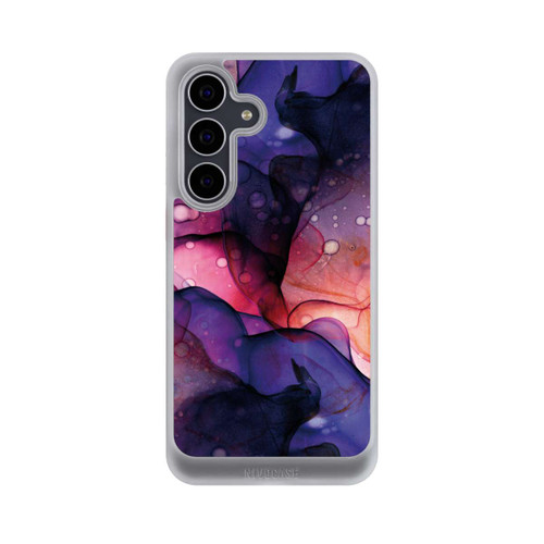 Samsung Galaxy S25 FE NIVOcore Flüssige Kunst Lila-Pink