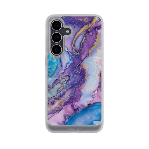 Samsung Galaxy S25 FE NIVOcore Purple und Blue Swirl Ink