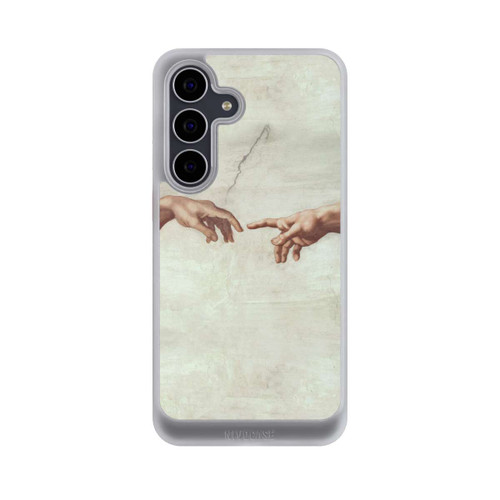 Samsung Galaxy S25 FE NIVOcore Die Hände von Gott und Adam von Michelangelo Buonarroti