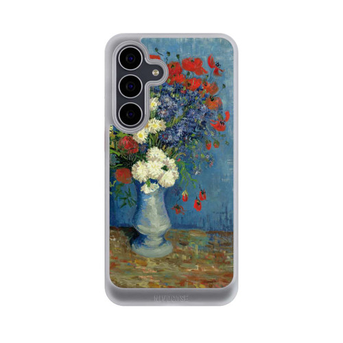 Samsung Galaxy S25 FE NIVOcore Stillleben Vase mit Kornblumen und Mohnblumen von Vincent Van Gogh