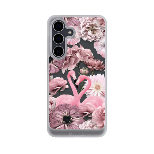 Samsung Galaxy S25 FE NIVOcore Flamingos in Flower Pattern