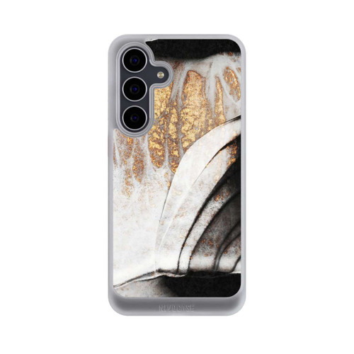Samsung Galaxy S25 FE NIVOcore Schwarze und goldene Adern