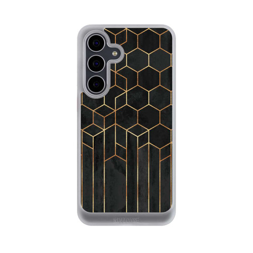 Samsung Galaxy S25 FE NIVOcore Schwarze Sechsecke