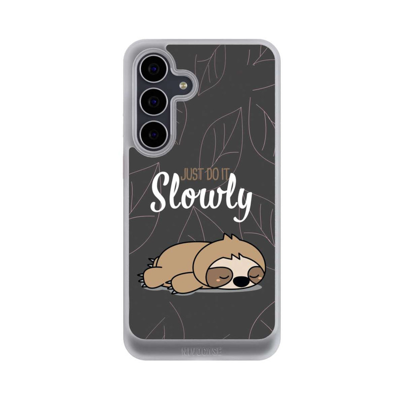 Galaxy S25 FE NIVOcore Just Do It Slowly Sloth Grey