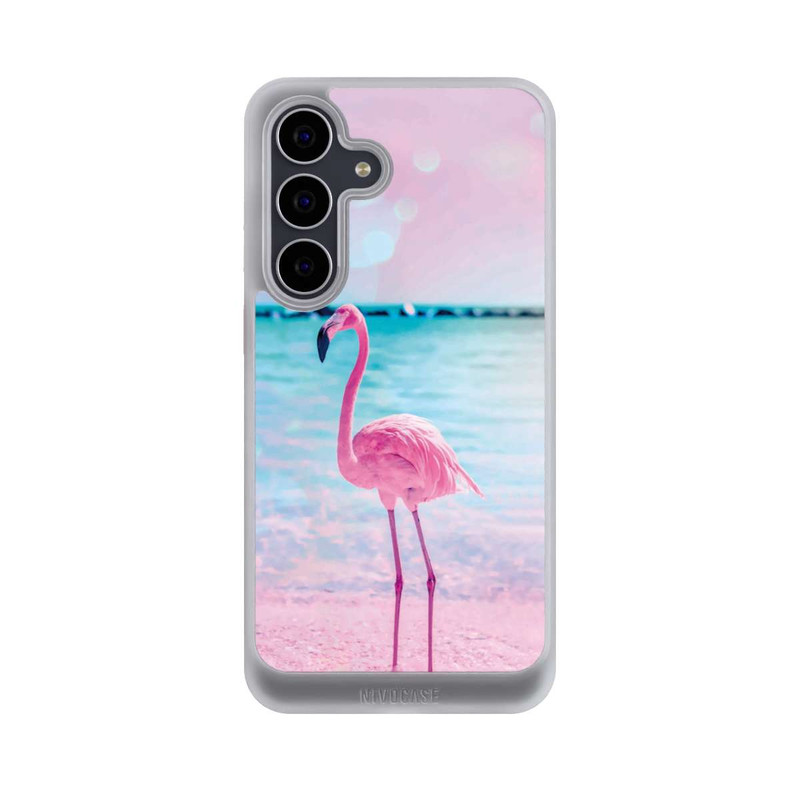Galaxy S25 FE NIVOcore Fancy Flamingo Pink