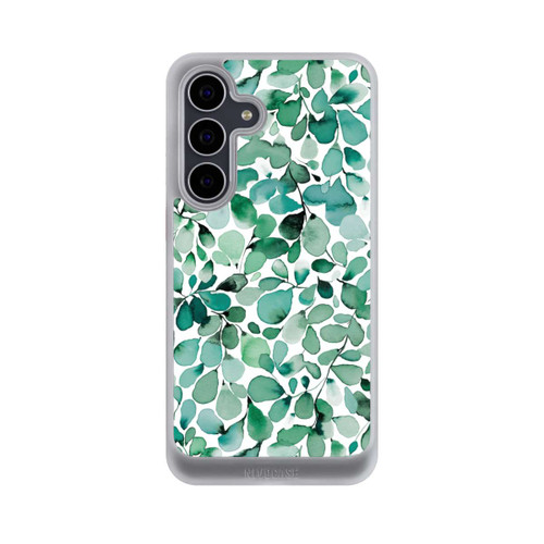 Samsung Galaxy S25 FE NIVOcore Aquarellmuster Blätter