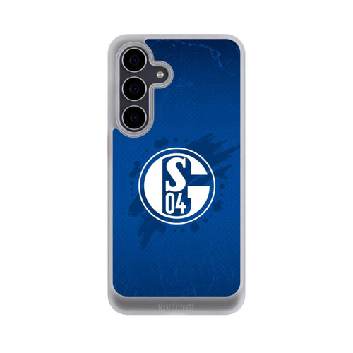 Samsung Galaxy S25 FE NIVOcore Schalke 04 Farbe Fleck Blau