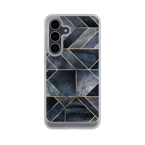 Samsung Galaxy S25 FE NIVOcore Abstraktes Natur-Dunkelblau