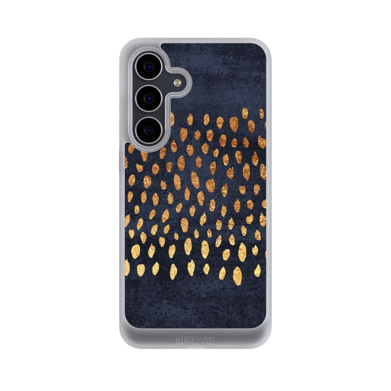 Galaxy S25 FE NIVOcore Muster Gold und Marine