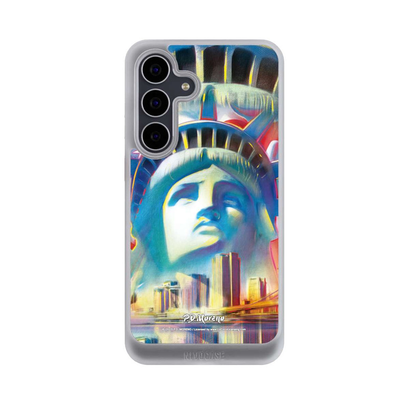 Galaxy S25 FE NIVOcore New York Liberty Art By P.D. Moreno