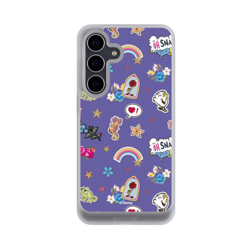 Samsung Galaxy S25 FE NIVOcore Princess Pattern Purple Disney Princess