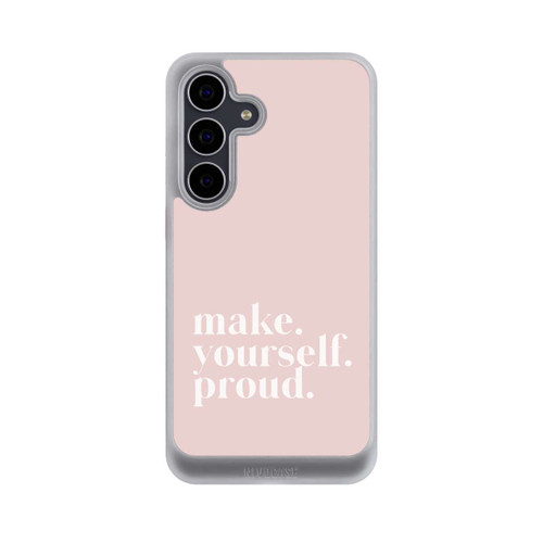Samsung Galaxy S25 FE NIVOcore Make Yourself Proud Zitat - Altrosa