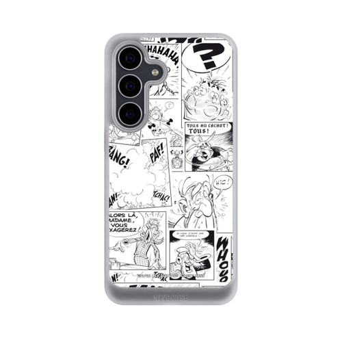 Samsung Galaxy S25 FE NIVOcore BD Astérix Blanc &amp; Noir