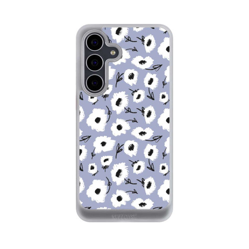 Samsung Galaxy S25 FE NIVOcore Blumenmuster Lila