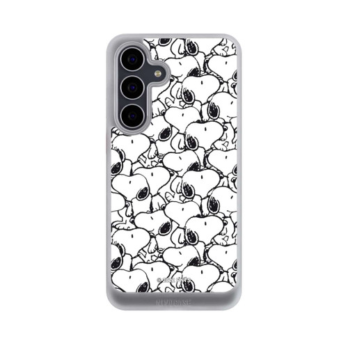 Samsung Galaxy S25 FE NIVOcore Snoopy Pattern Black And White