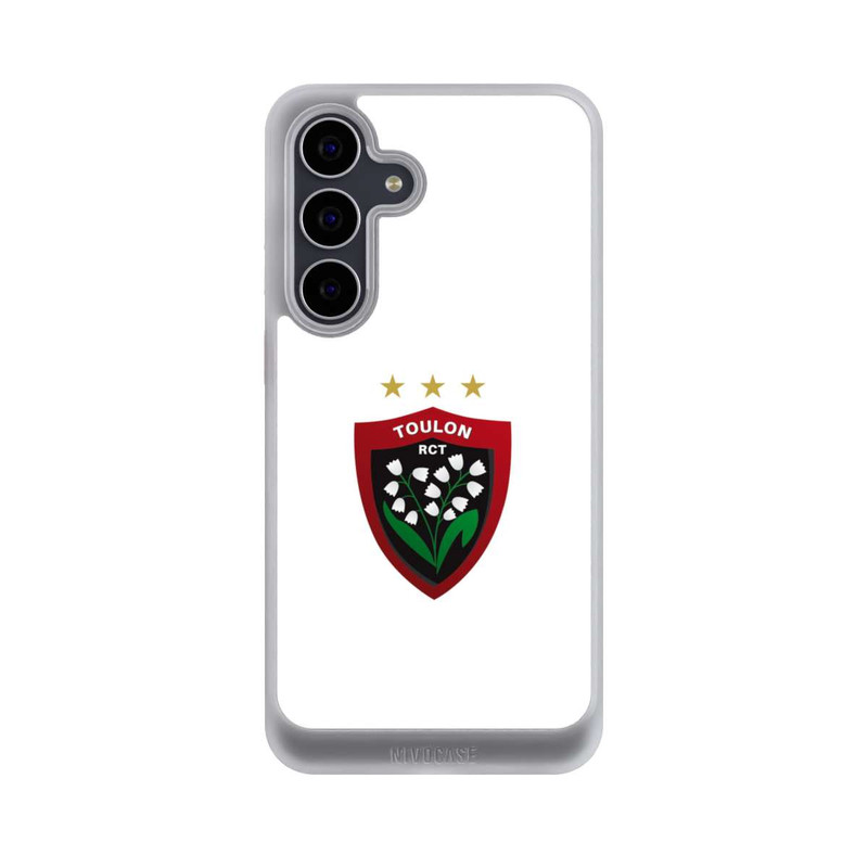 Galaxy S25 FE NIVOcore RC Toulonnais Logo Weiß
