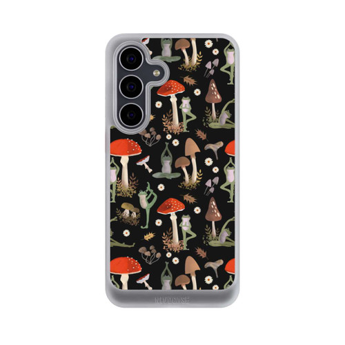 Samsung Galaxy S25 FE NIVOcore Yoga-Frösche mit Pilzen