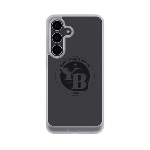 Samsung Galaxy S25 FE NIVOcore BSC YB Logo Grau